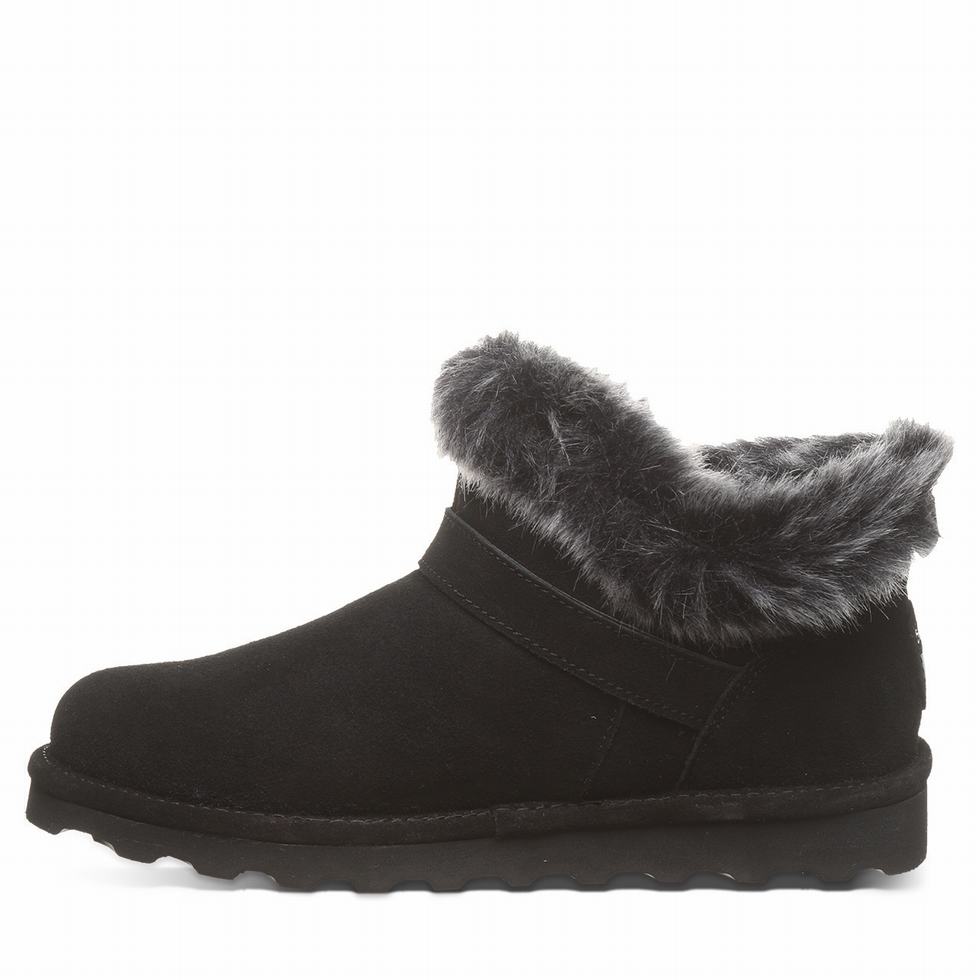 Women Bearpaw Jasmine Boots Black | DFQ1448JG