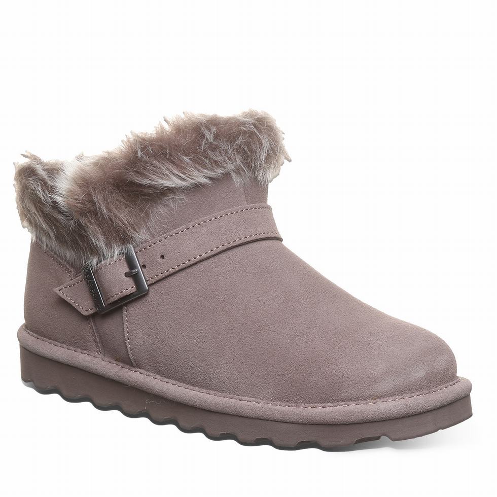 Women Bearpaw Jasmine Boots Grey | JJG2647VO