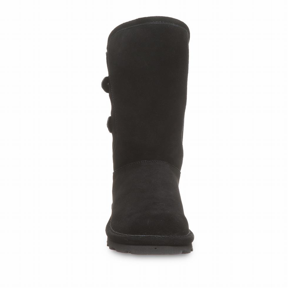 Women Bearpaw Jenni Boots Black | DFQ1923HO