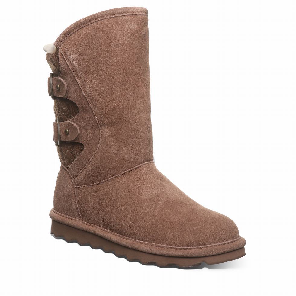 Women Bearpaw Jenni Boots Brown | TKG678CE