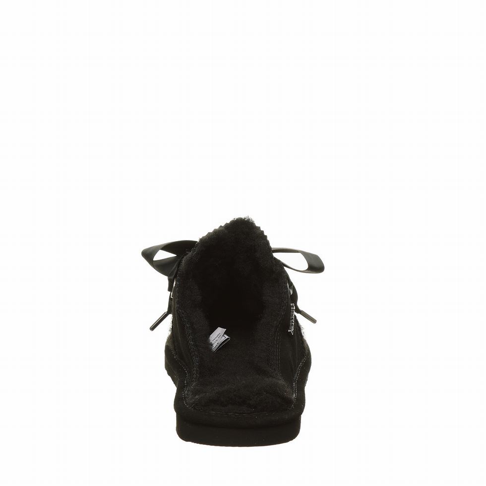 Women Bearpaw Jolietta Slippers Black | CJN215VO