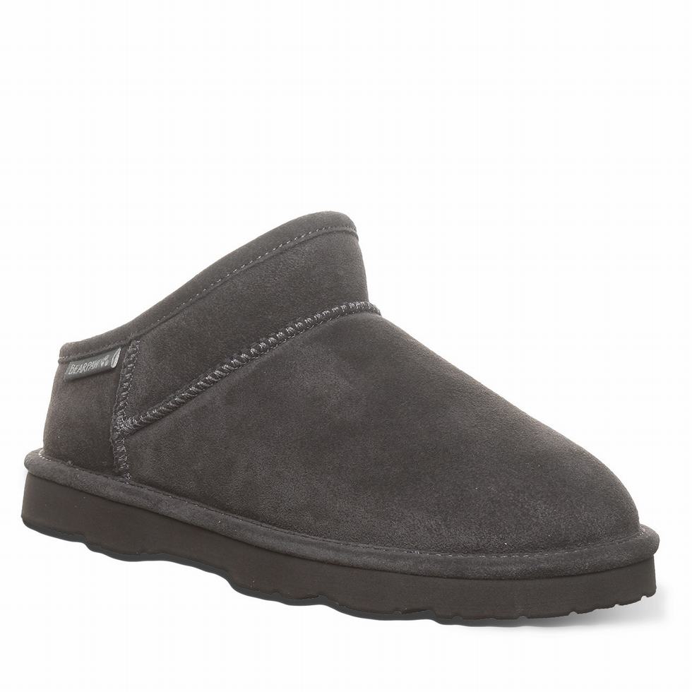 Women Bearpaw Kamala Slippers Grey | DJE9425NR