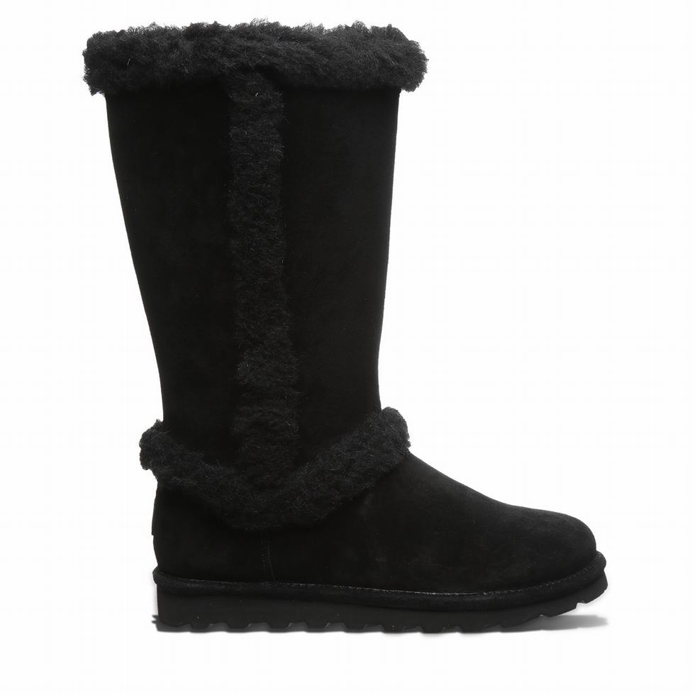 Women Bearpaw Kendall Boots Black | LGA4087PC