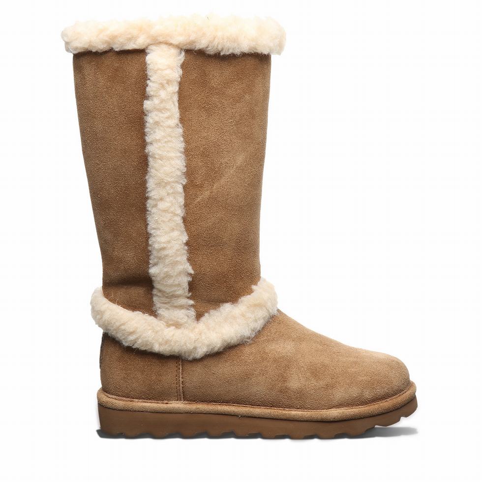 Women Bearpaw Kendall Boots Brown | RMI7658ZW