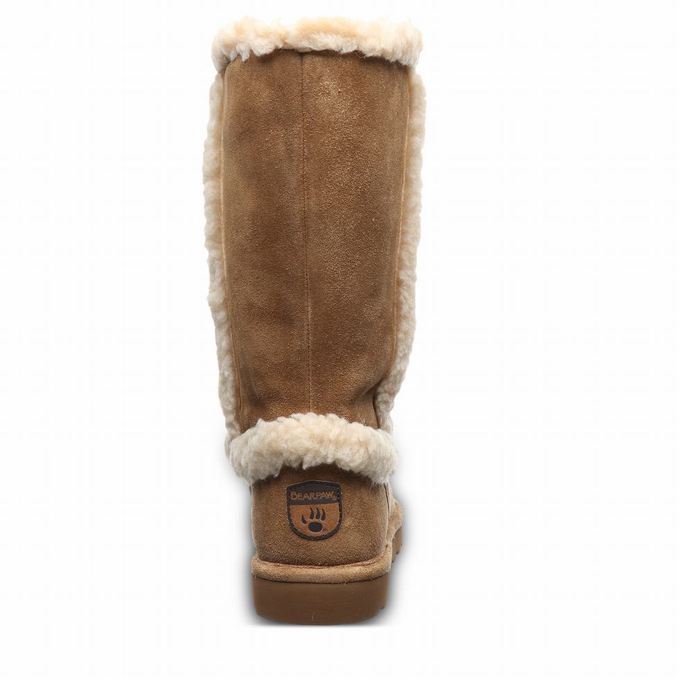 Women Bearpaw Kendall Boots Brown | RMI7658ZW