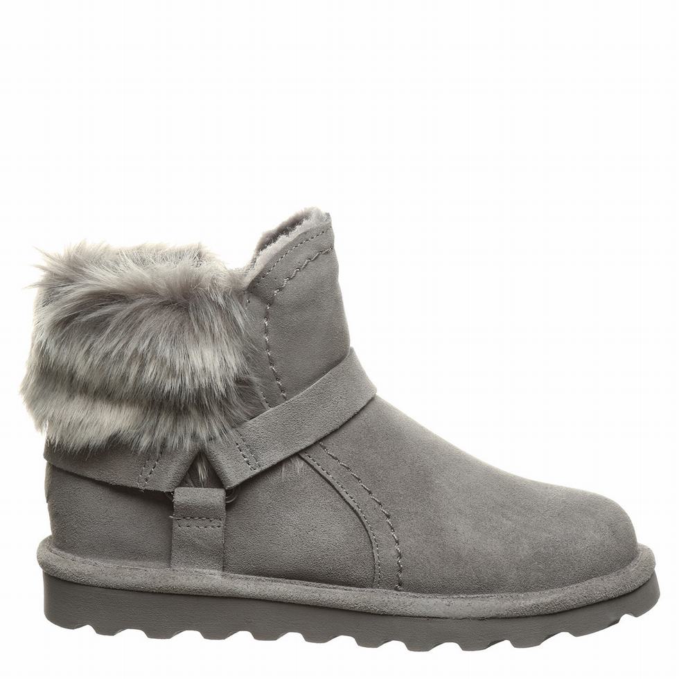 Women Bearpaw Konnie Boots Grey | YPA9322FG