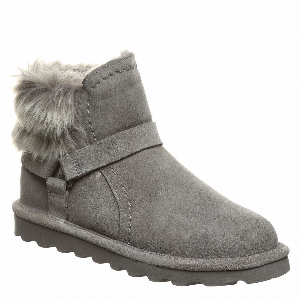 Women Bearpaw Konnie Boots Grey | YPA9322FG