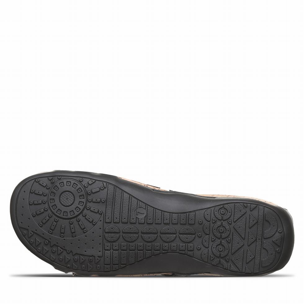 Women Bearpaw Layla II Sandals Black | QOC2339ZD