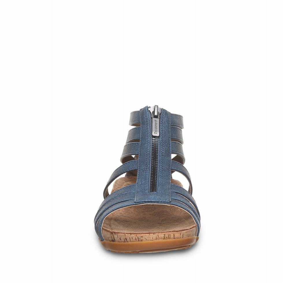 Women Bearpaw Layla II Sandals Blue | WMX9671IV