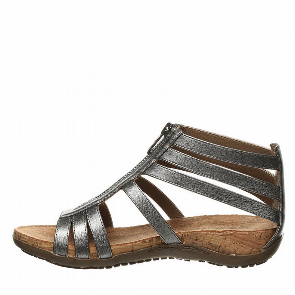 Women Bearpaw Layla II Sandals Grey | RRD6618BQ