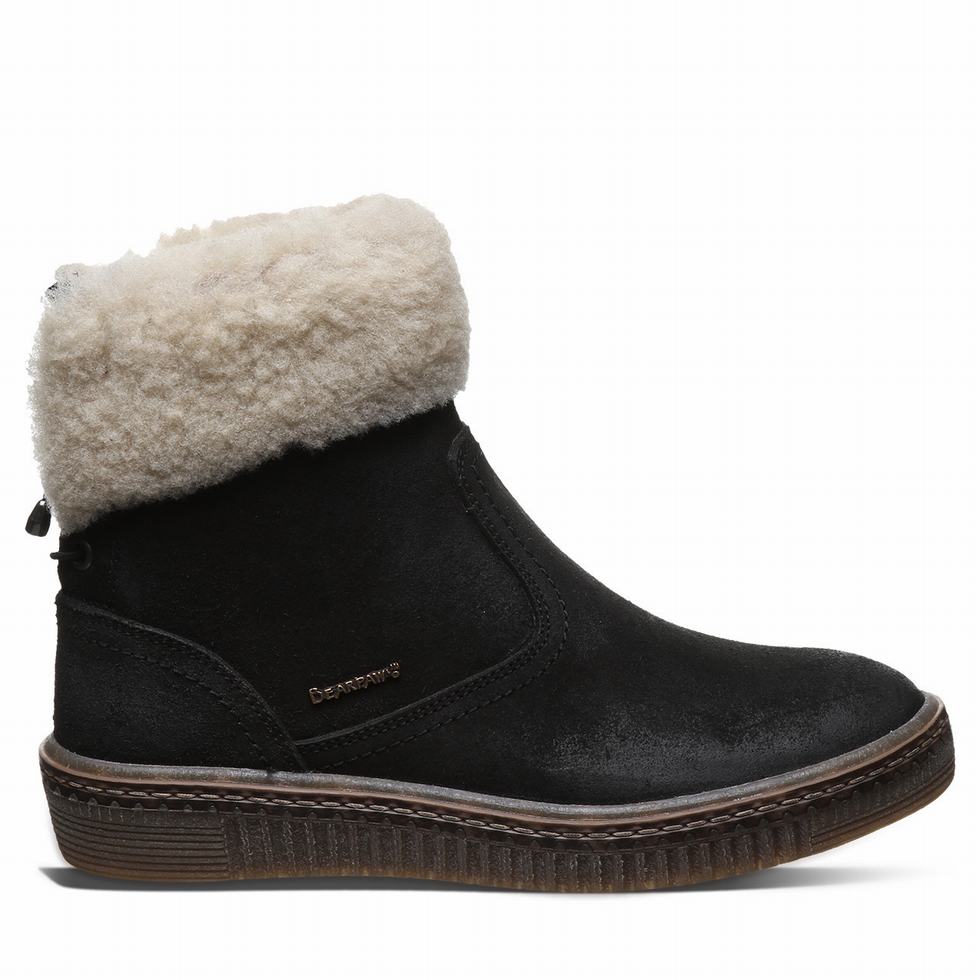 Women Bearpaw Leticia Boots Black | AJZ7240HH