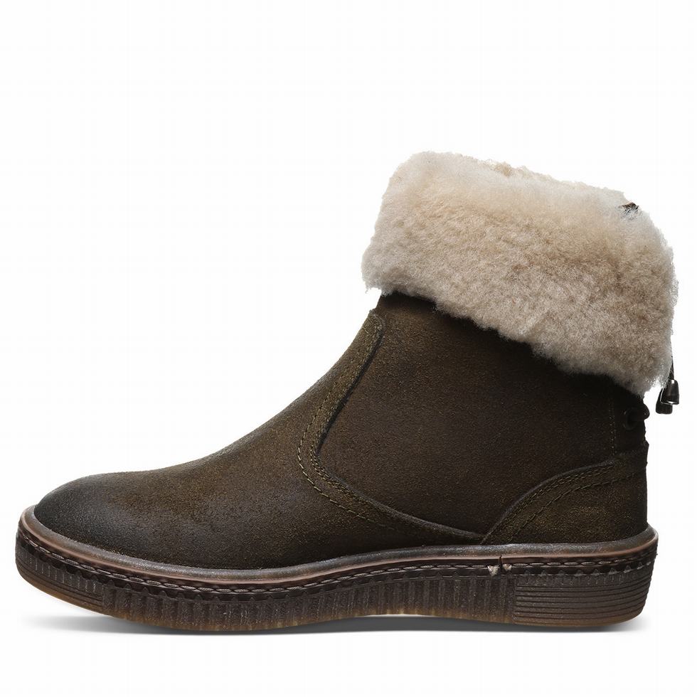 Women Bearpaw Leticia Boots Green | ICM1194DA