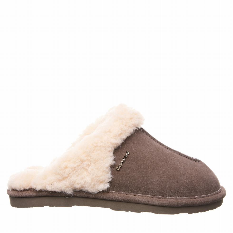 Women Bearpaw Loketta Slippers Brown | VBV6978KI