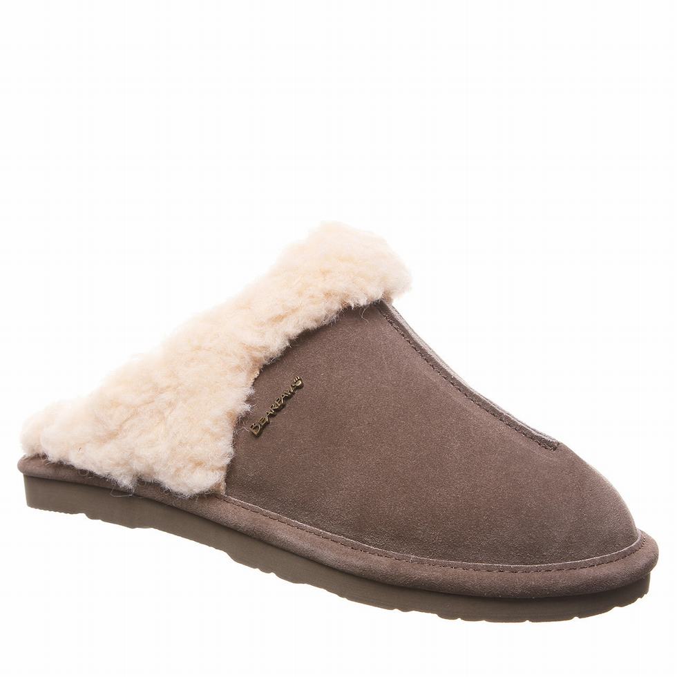 Women Bearpaw Loketta Slippers Brown | VBV6978KI