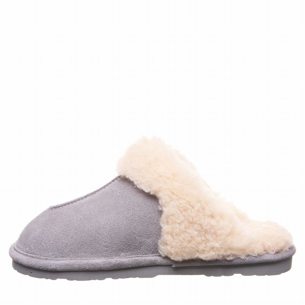 Women Bearpaw Loketta Slippers Grey | OJM7320QE