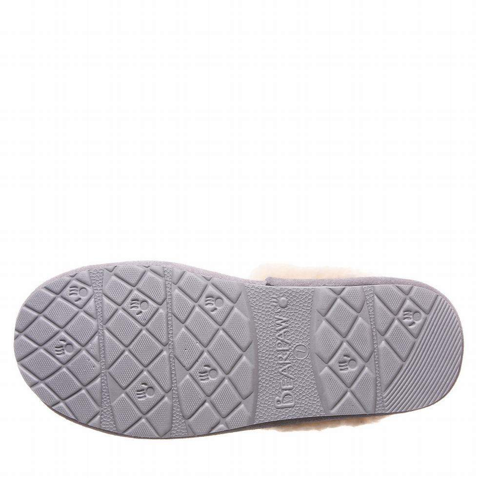 Women Bearpaw Loketta Slippers Grey | OJM7320QE