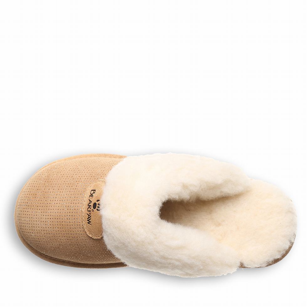 Women Bearpaw Loki Exotic Slippers Brown | HLG9188WI