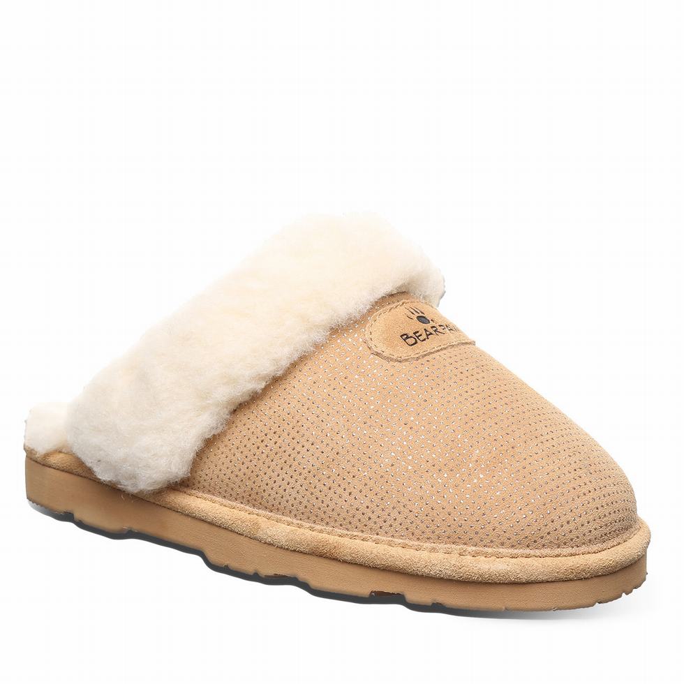 Women Bearpaw Loki Exotic Slippers Brown | HLG9188WI