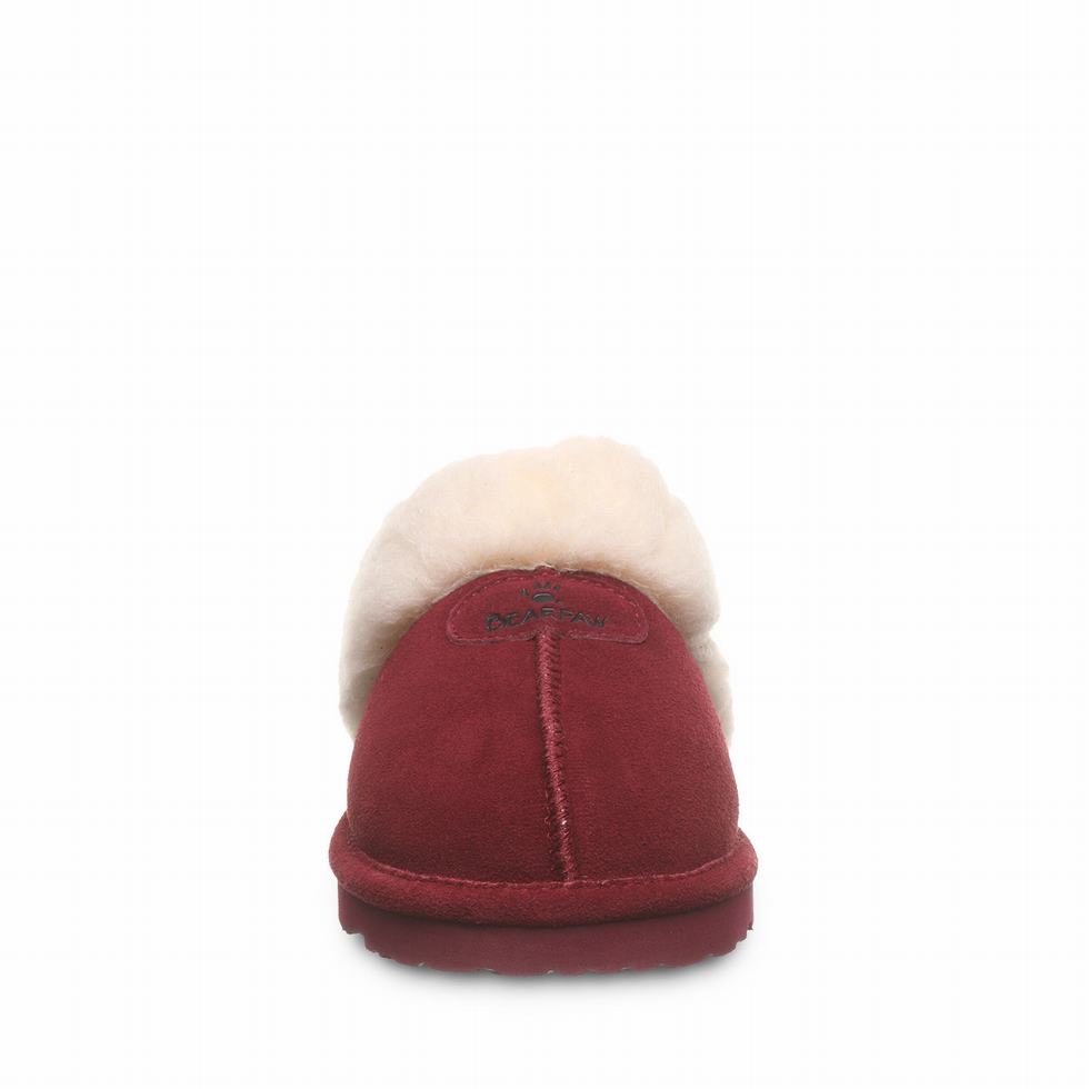 Women Bearpaw Loki II Slippers Red | HSF4943CJ