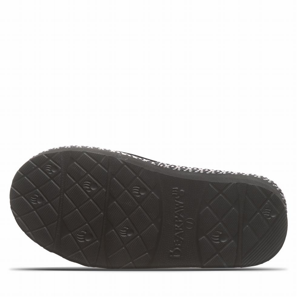 Women Bearpaw Loki Platform Lo Deco Slippers Black | XHV8893NP