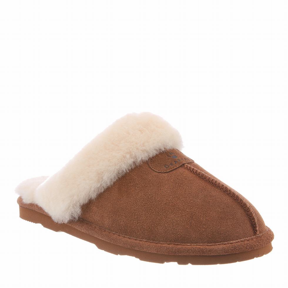 Women Bearpaw Loki Slippers Brown | GQB3334PY