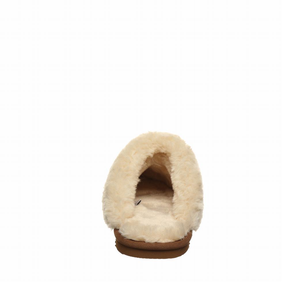 Women Bearpaw Loki Vegan Slippers Brown | VZU2186PW