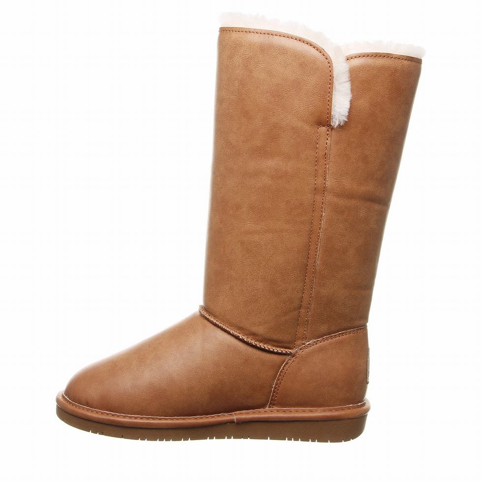 Women Bearpaw Lori Boots Brown | LFL9958QP