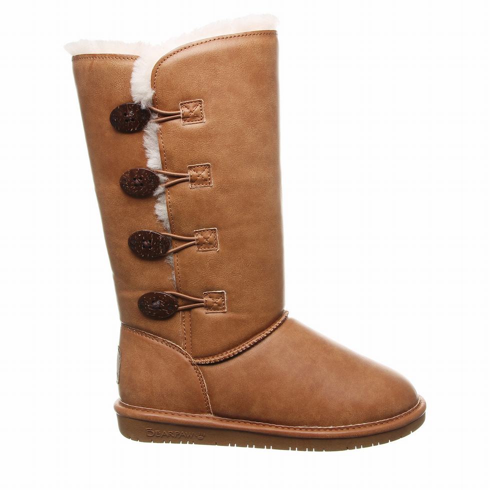 Women Bearpaw Lori Boots Brown | LFL9958QP