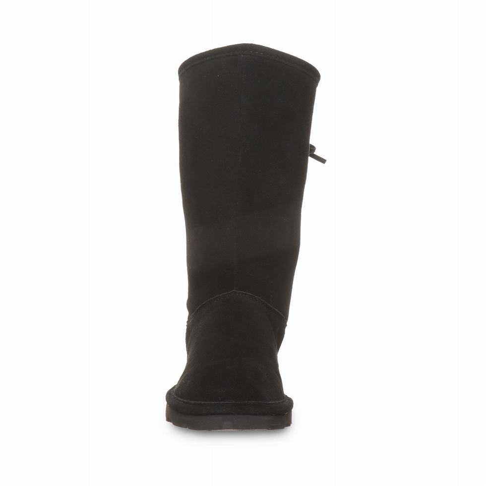 Women Bearpaw Lydia II Boots Black | RBN2977TQ