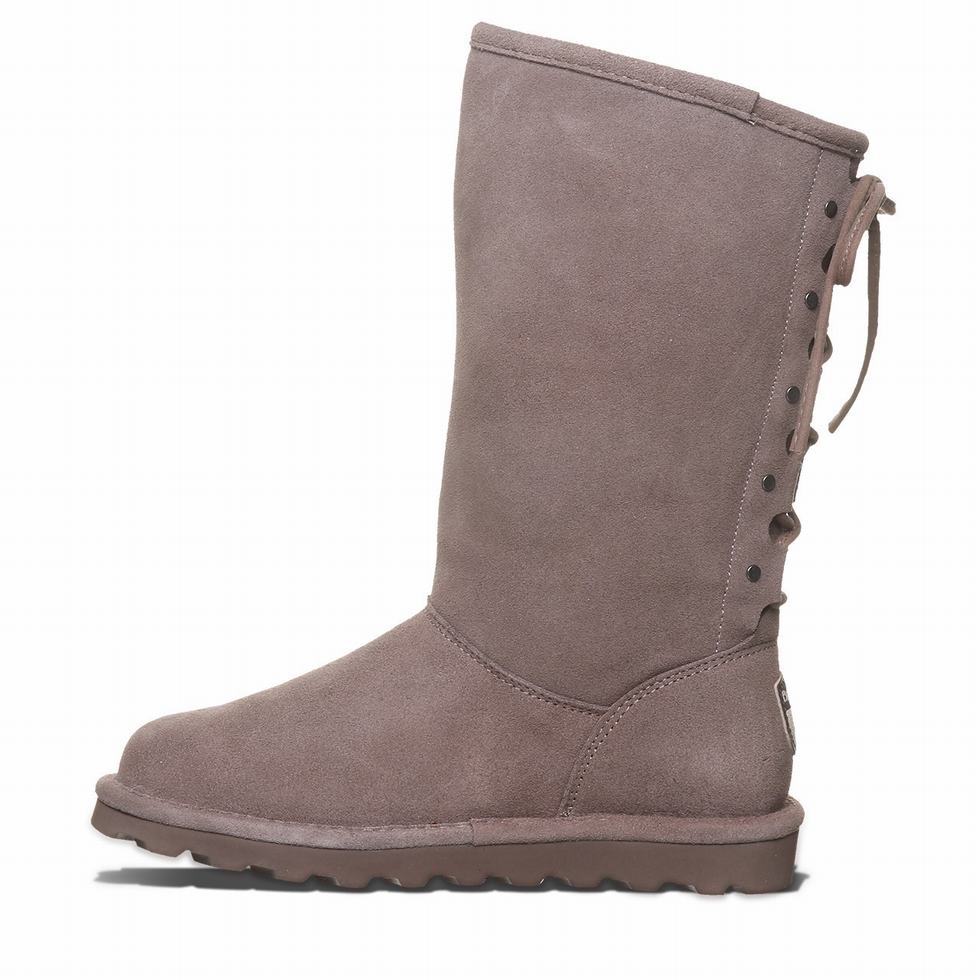 Women Bearpaw Lydia II Boots Grey | CYP8112TY