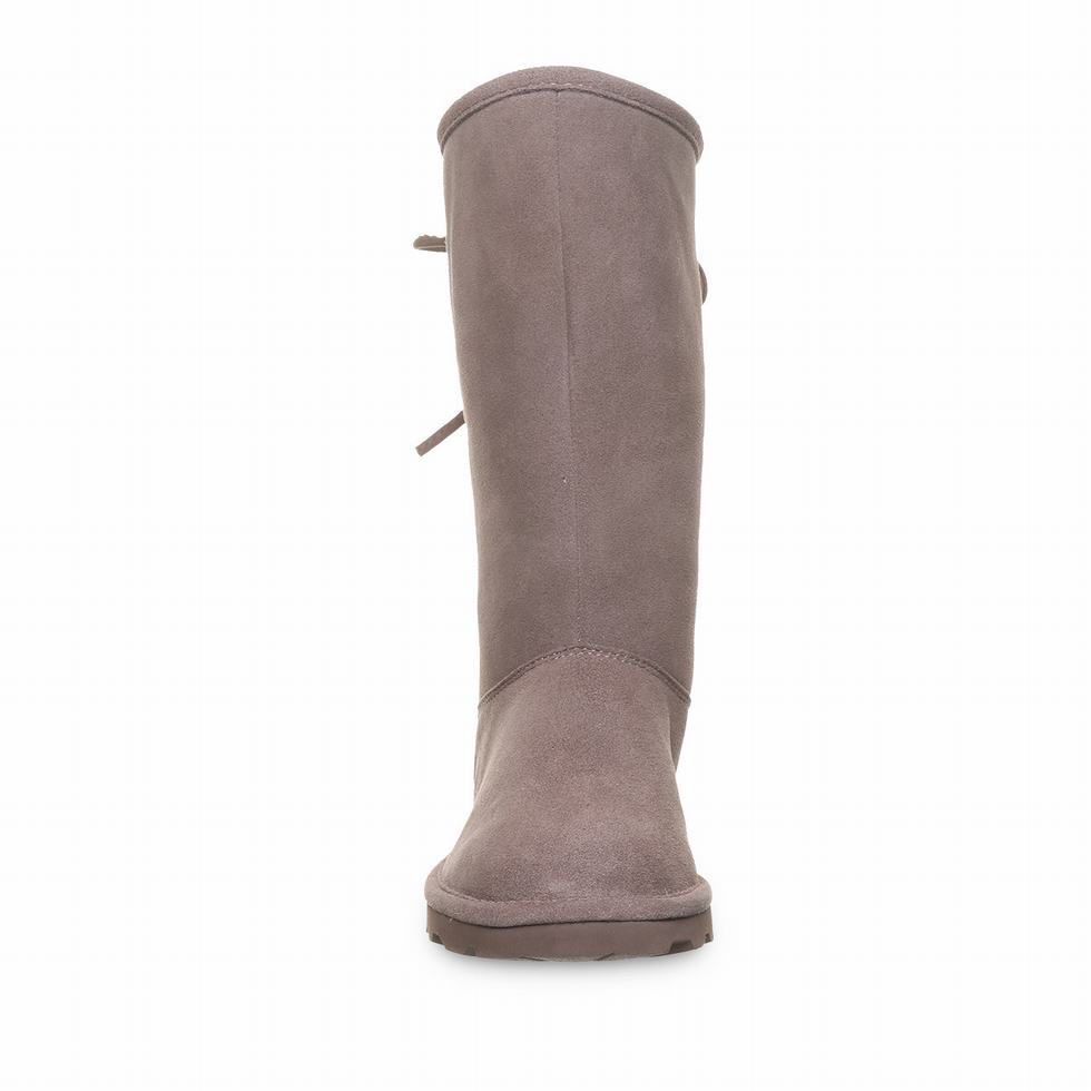 Women Bearpaw Lydia II Boots Grey | CYP8112TY