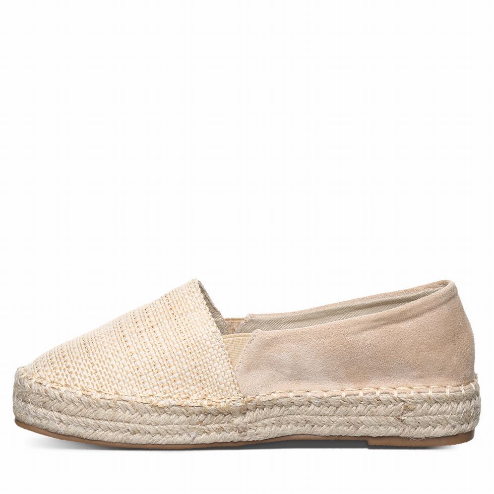 Women Bearpaw Macchiato Espadrilles Brown | IIR2745JI