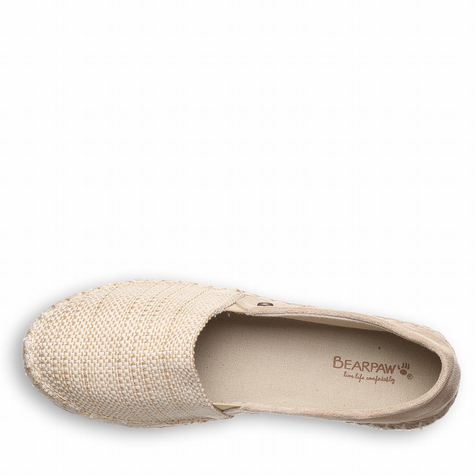 Women Bearpaw Macchiato Espadrilles Brown | IIR2745JI