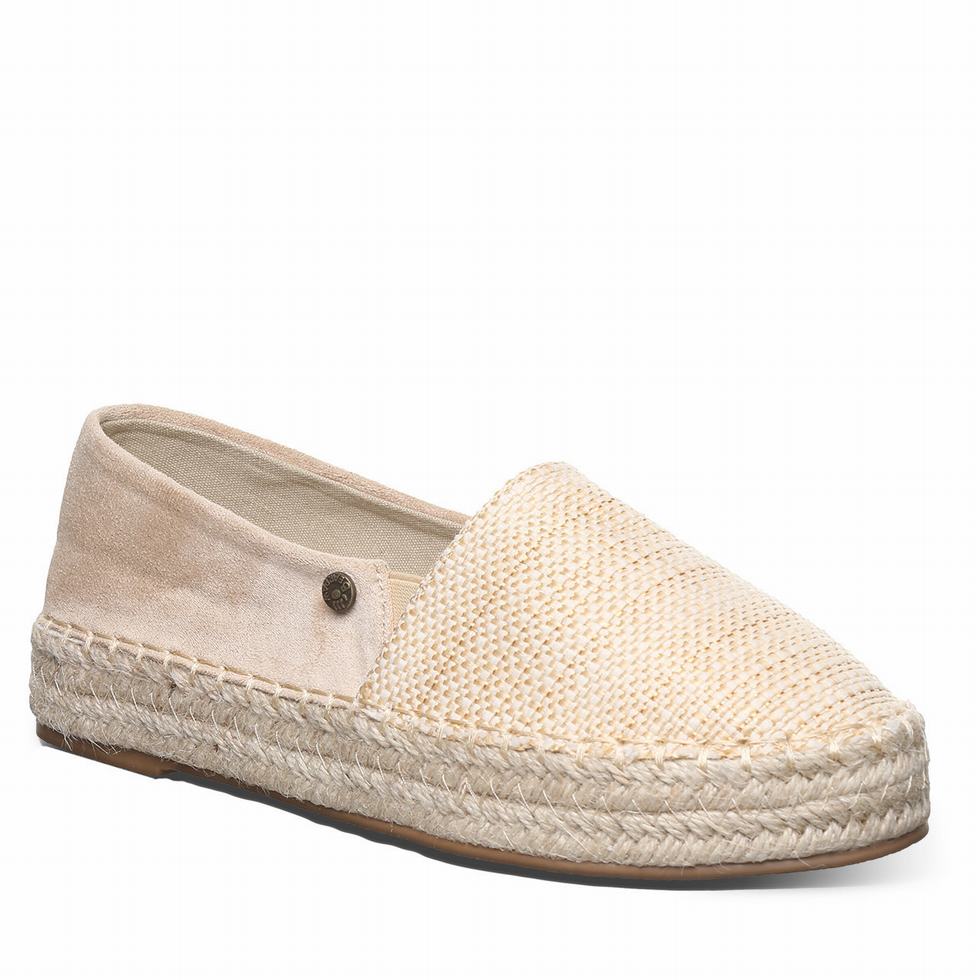 Women Bearpaw Macchiato Espadrilles Brown | IIR2745JI