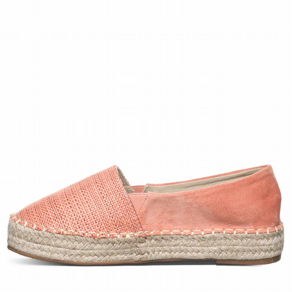 Women Bearpaw Macchiato Espadrilles Pink | YLG5461TH