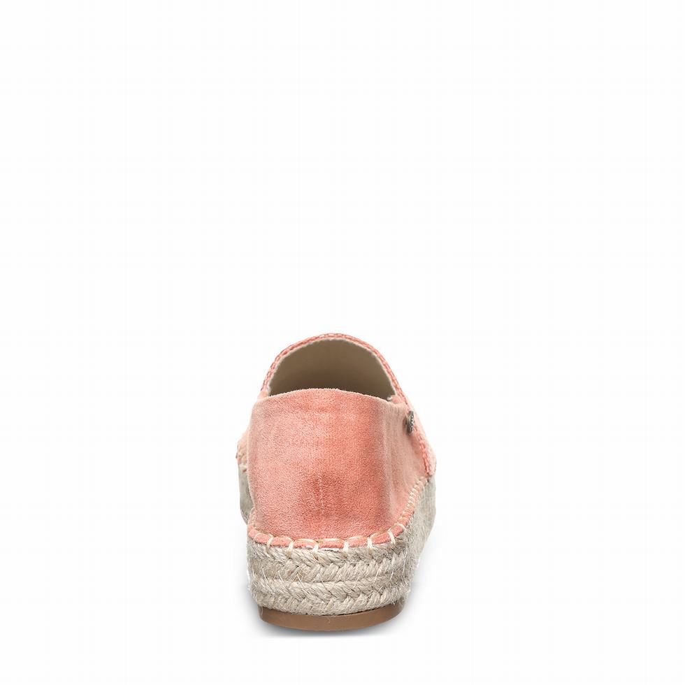 Women Bearpaw Macchiato Espadrilles Pink | YLG5461TH