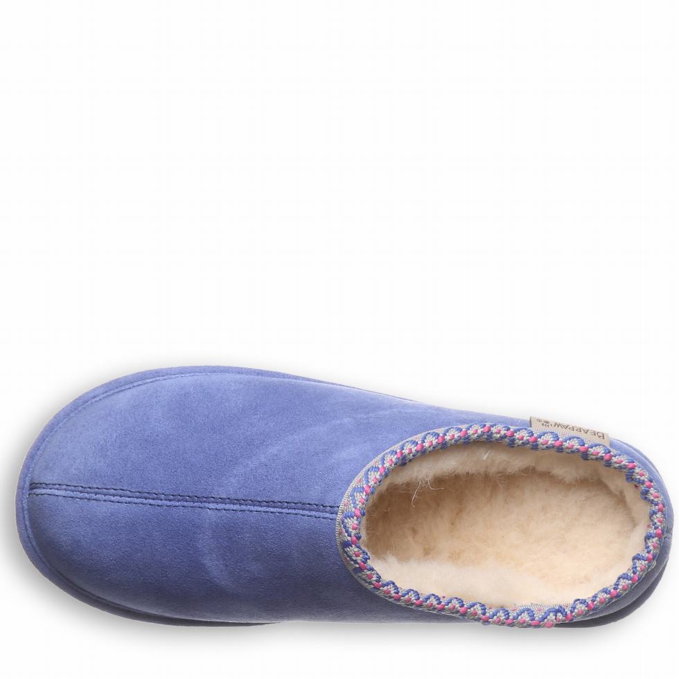 Women Bearpaw Martis Slippers Blue | SMV2854SN