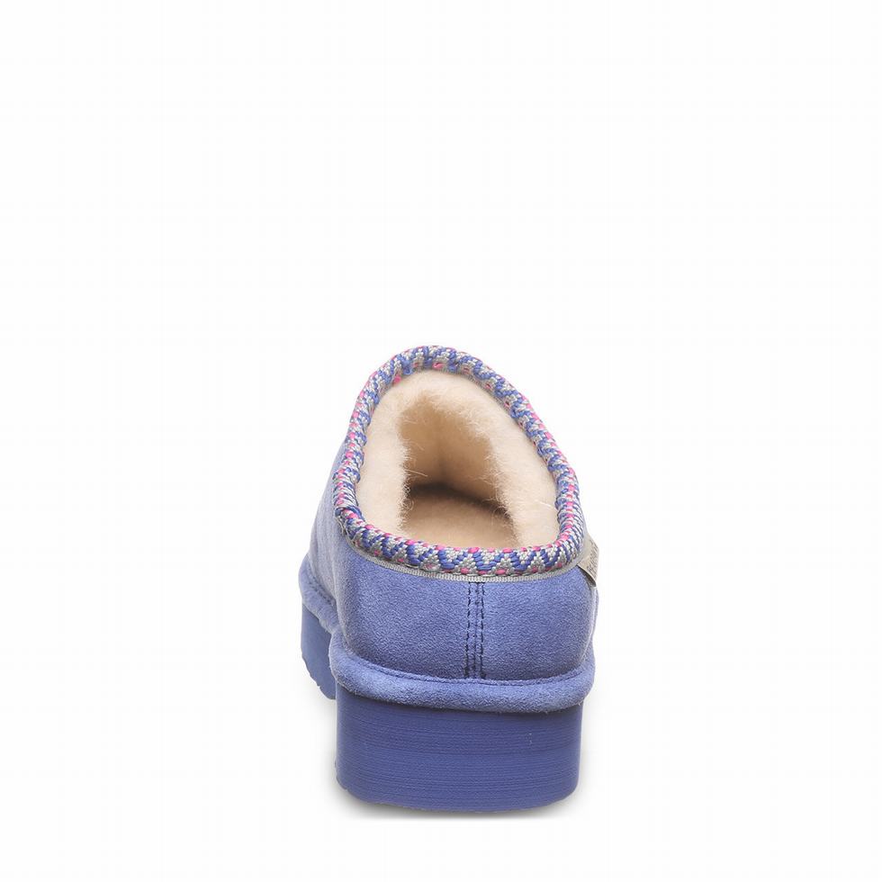 Women Bearpaw Martis Slippers Blue | SMV2854SN