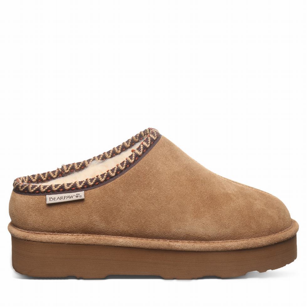 Women Bearpaw Martis Slippers Brown | IKW8715GB