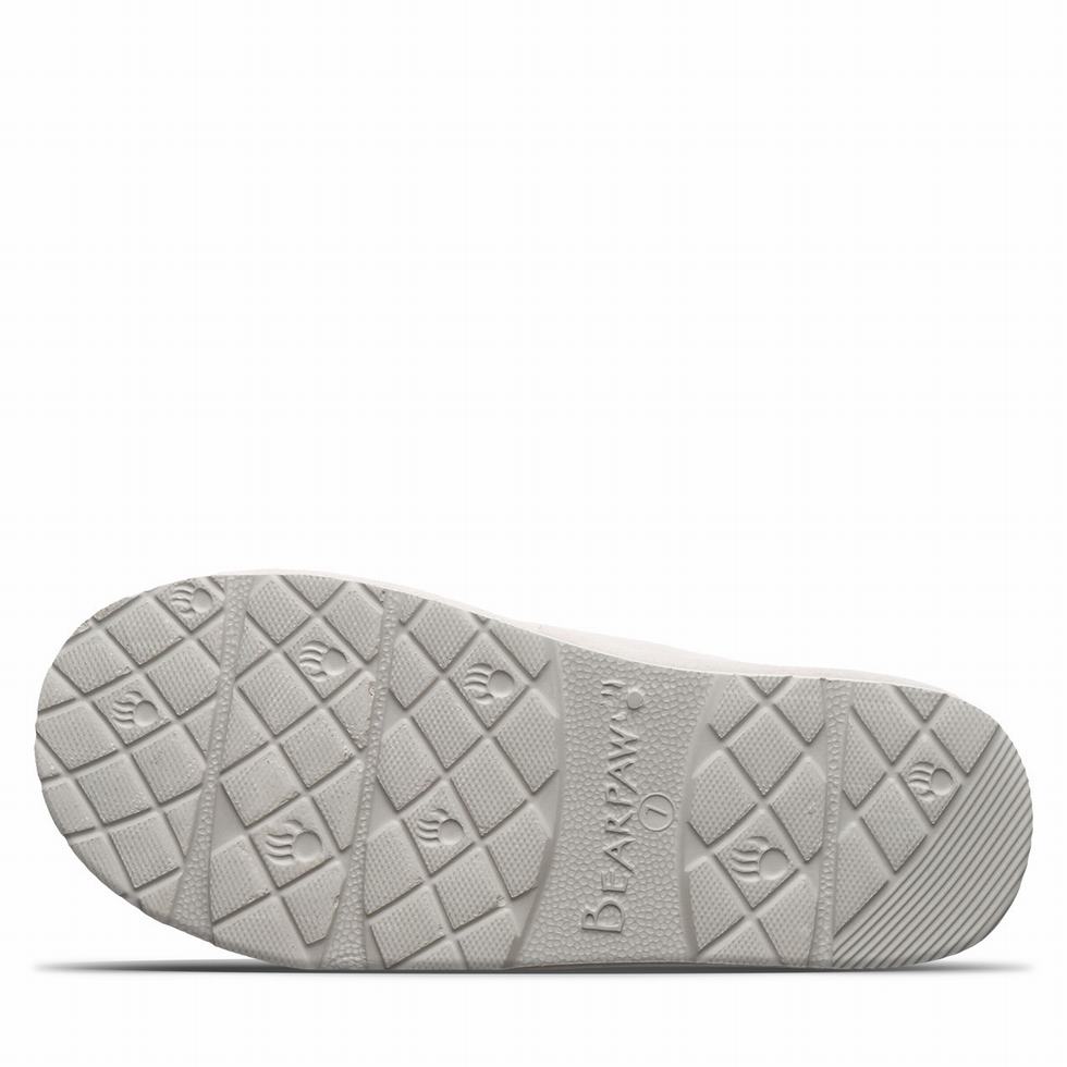 Women Bearpaw Martis Slippers Grey | RII2529FE