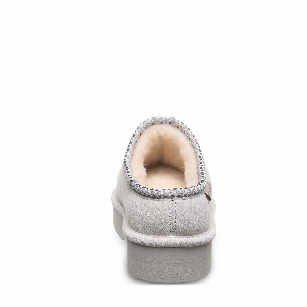 Women Bearpaw Martis Slippers Grey | RII2529FE