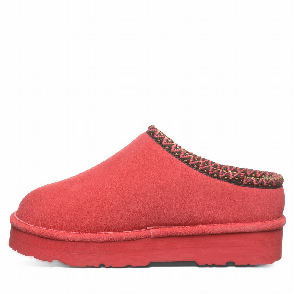 Women Bearpaw Martis Slippers Red | XND9764BG