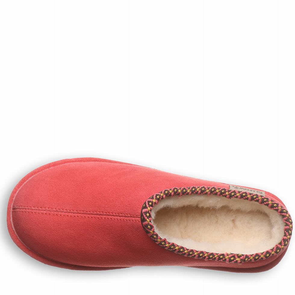 Women Bearpaw Martis Slippers Red | XND9764BG