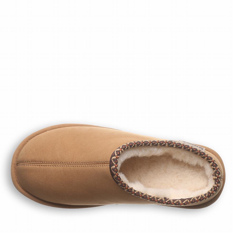 Women Bearpaw Martis Vegan Slippers Brown | BXP2710YB