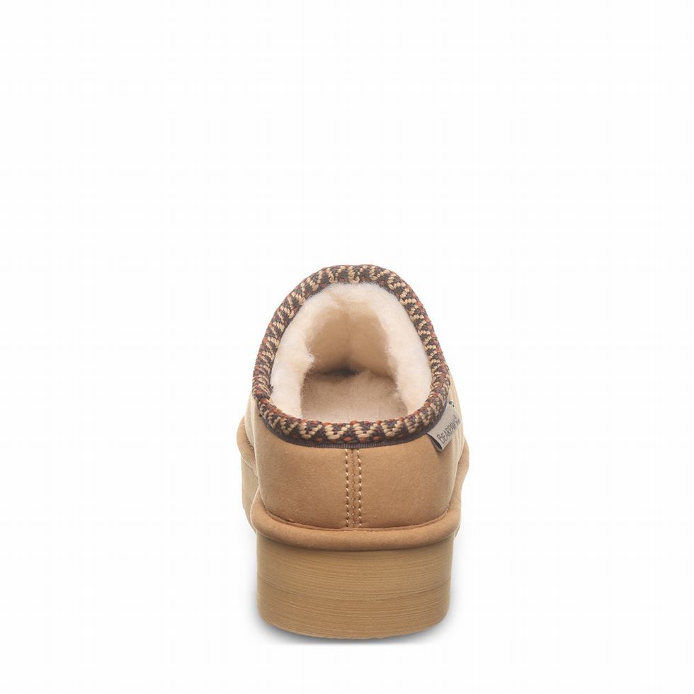 Women Bearpaw Martis Vegan Slippers Brown | BXP2710YB