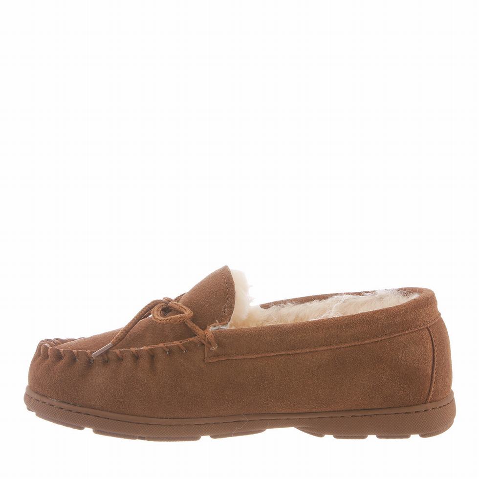 Women Bearpaw Mindy Slippers Brown | SIJ4062PN