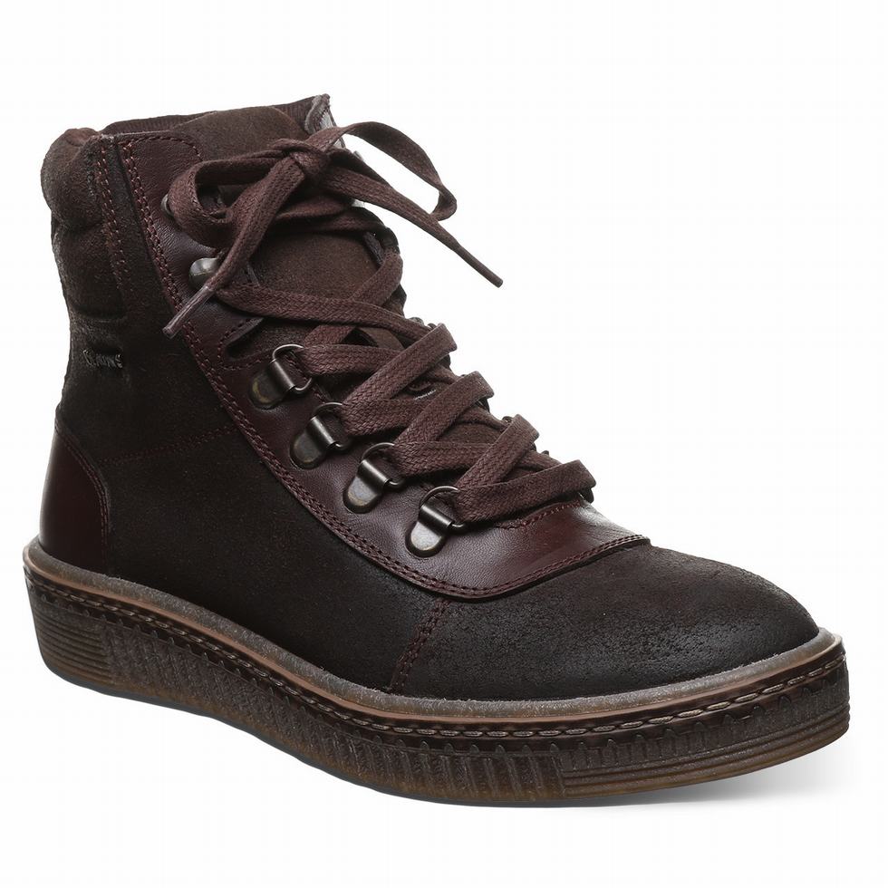 Women Bearpaw Nelida Sneaker Boots Brown | EWP7295AY