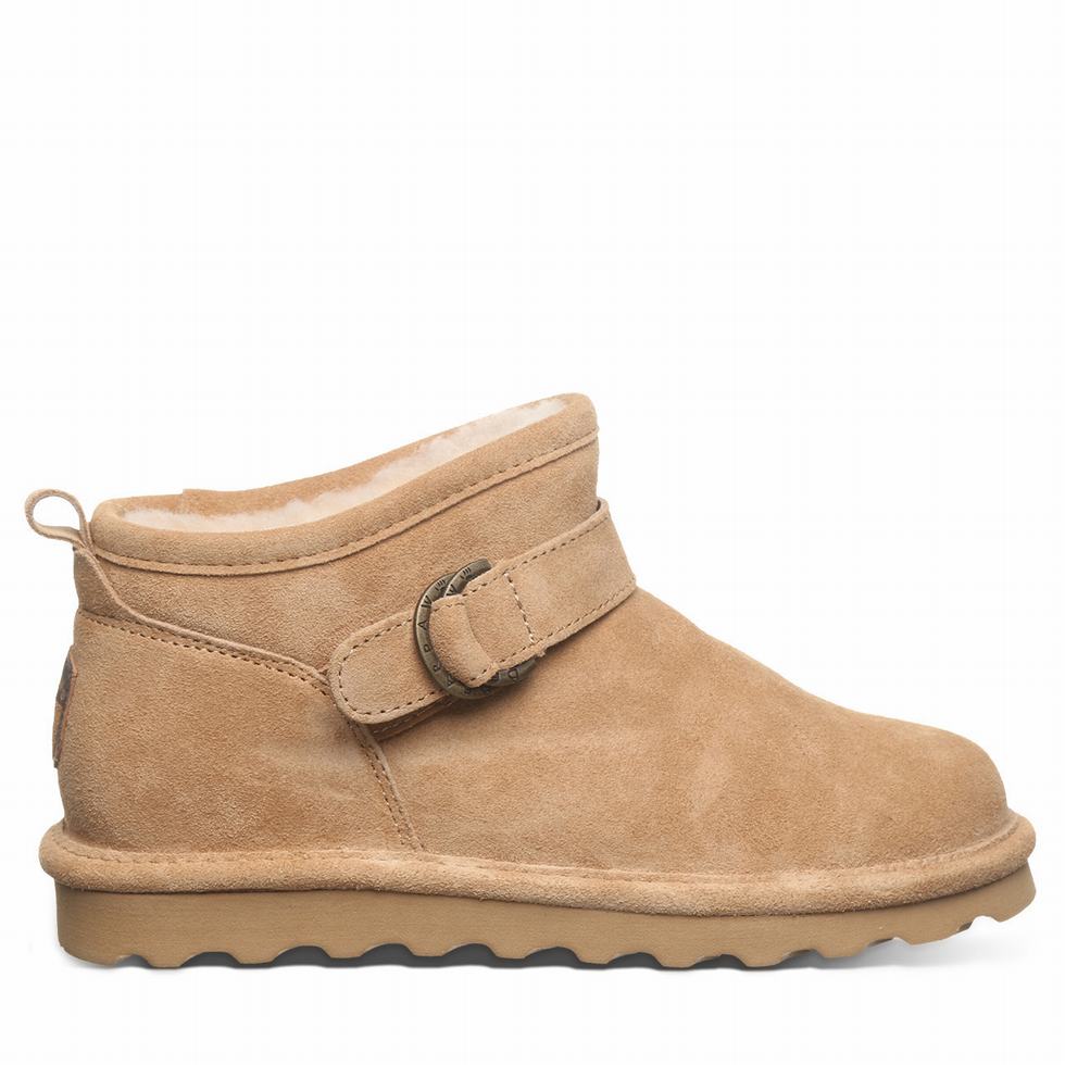 Women Bearpaw Petite Boots Brown | YXJ9054WJ