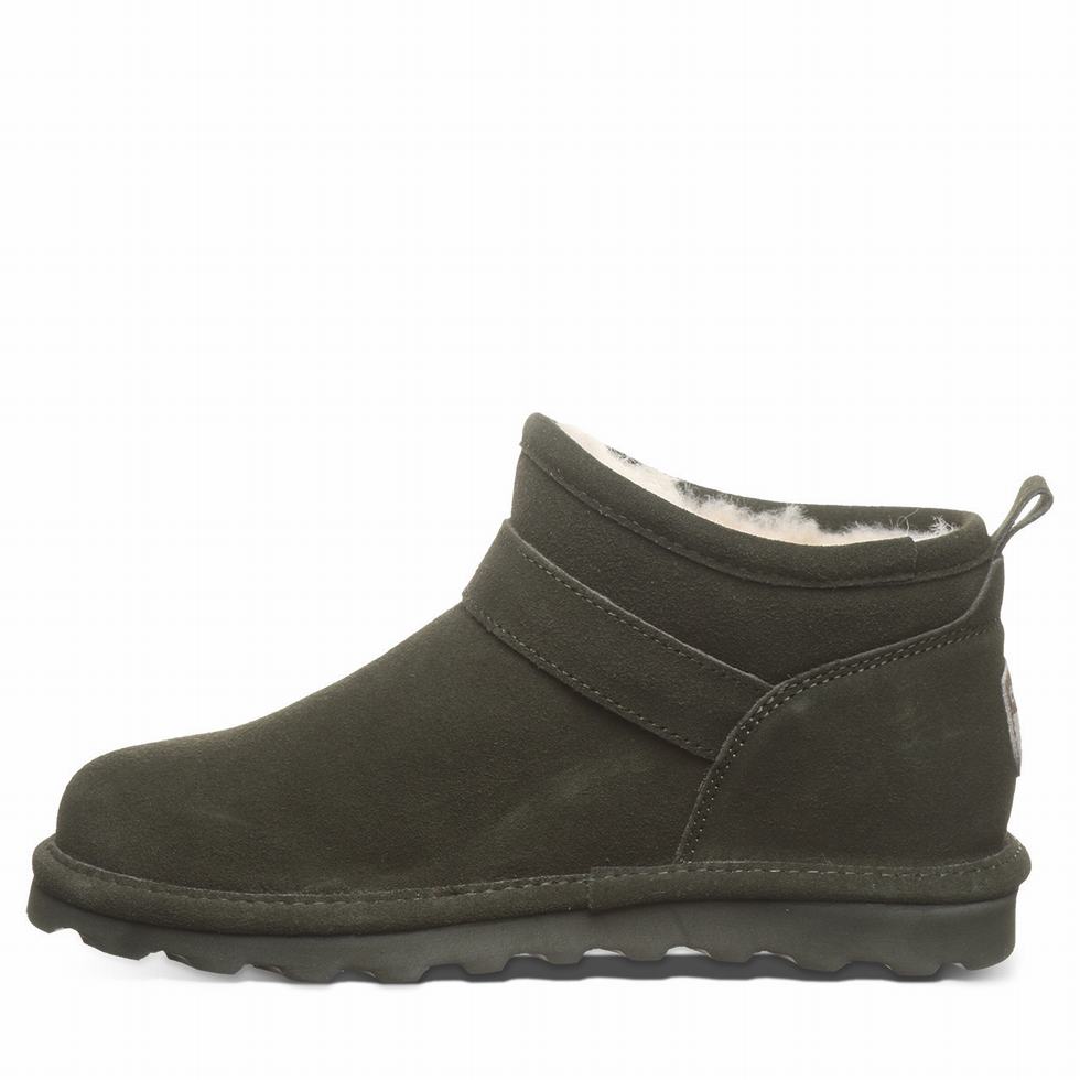 Women Bearpaw Petite Boots Green | SGQ855HO