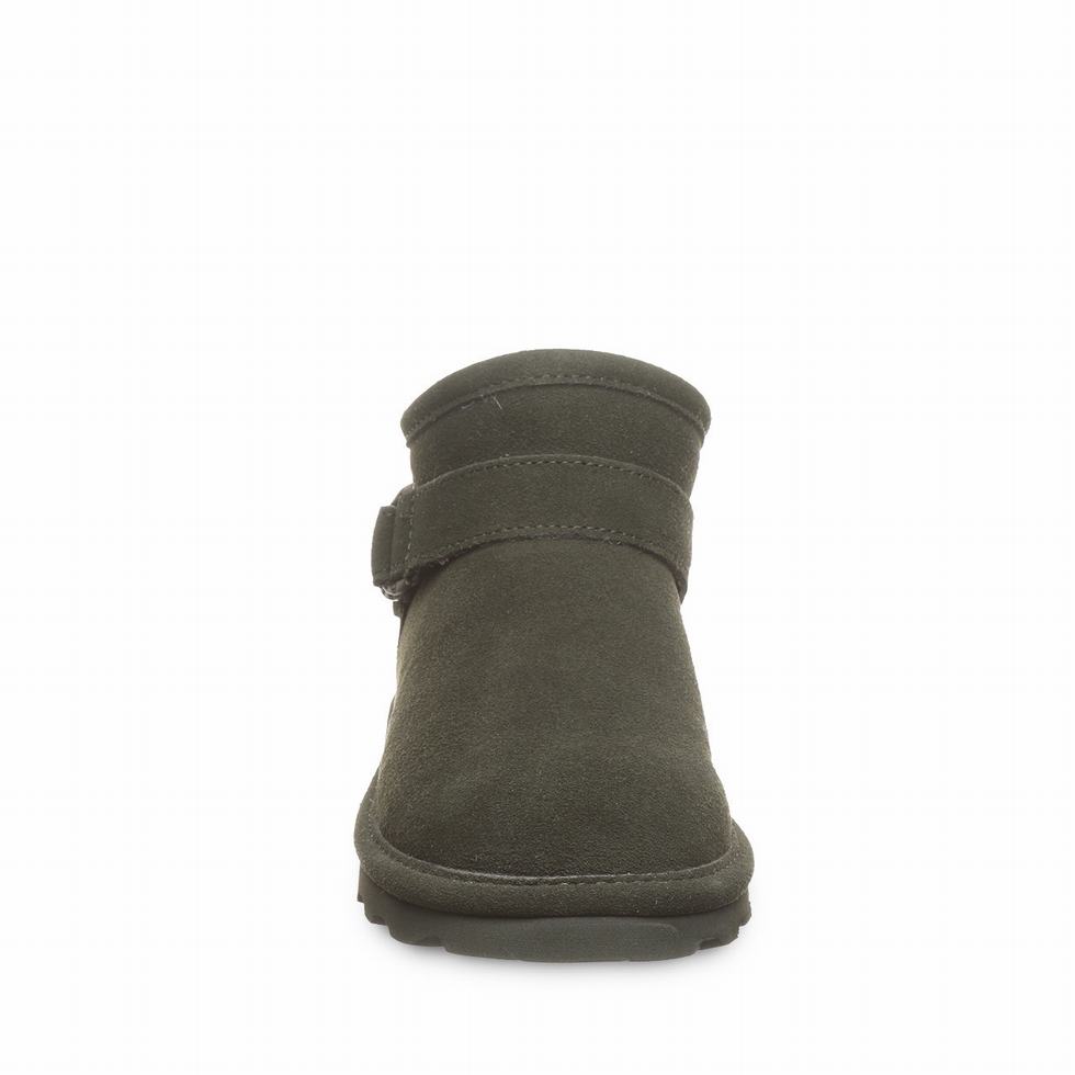 Women Bearpaw Petite Boots Green | SGQ855HO